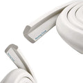 Roving Cove HeftyFit Edge Protector for Baby Proofing (9ft Large Edge Only), Heavy-Duty Soft Furniture Edge Bumper Guards, Desk Edge Cushion, Wall Corner Covers, 3M Adhesive, Oyster White (Off White)