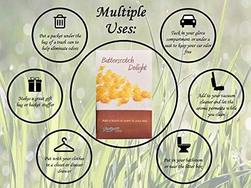 Butterscotch Delight Scented Sachets Pack of 3, Everyday - Image 3