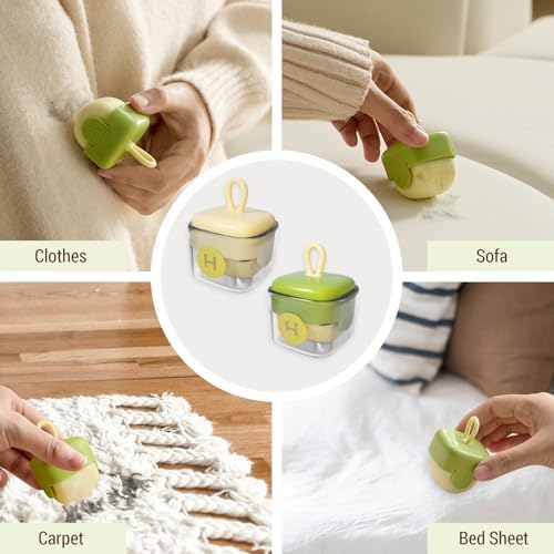 Mini Lint Roller Reusable Washable Sticky Pet Hair Remover - Image 3