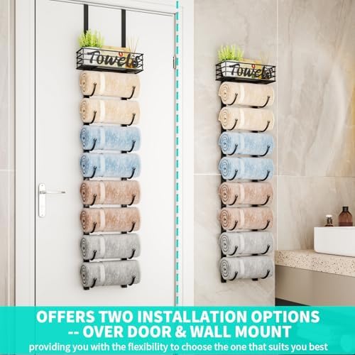HapiRm Towel Racks for Bathroom Storage - Image 2