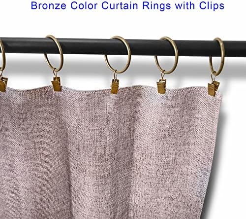 LLPJS 60 Pack Metal Curtain Rings - Image 6