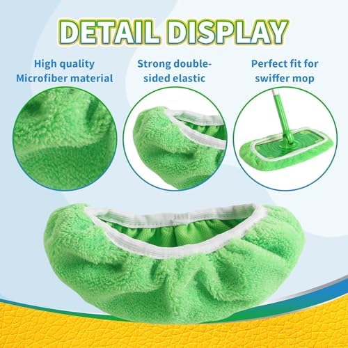 AmaVins Reusable Microfiber Mop Pads Compatible - Image 3