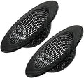 2Pack Black Kitchen Sink Drain Strainer by BERYLER