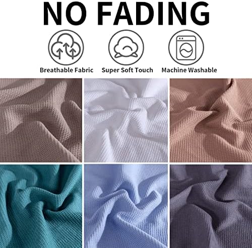 QUILTINA Dish Towels Set, 100% Cotton Waffle Weave Kitchen Towels 6 Pack - Image 4