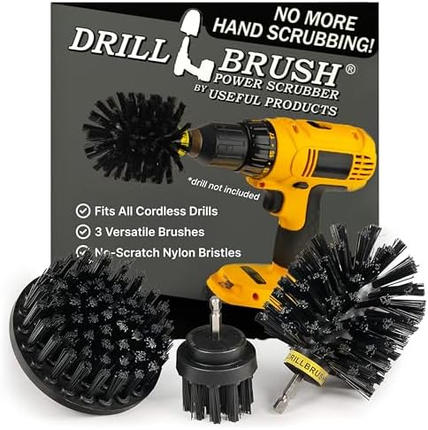 BBQ Cleaning Kit Water Calcium Mineral by Drillbrush