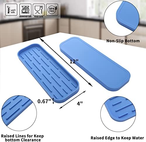 MicoYang Silicone Kitchen Sink Organizer Tray - Image 2