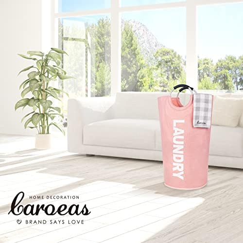 Caroeas 90L Laundry Basket, Waterproof Laundry Hamper, Laundry Bag - Image 2