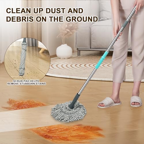 Self Wringing Mop Floor Cleaning Easy Squeeze Twist Mop - Image 2