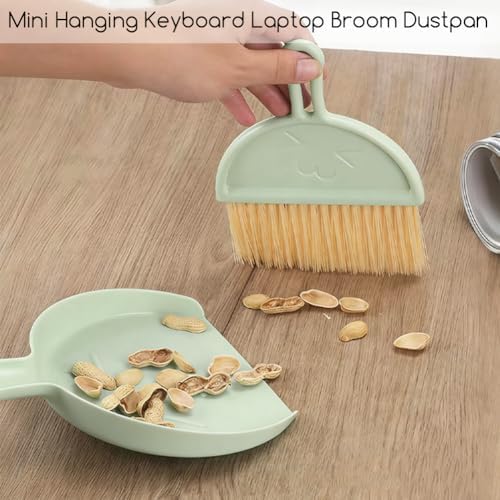 Mini Broom and Dustpan Set, Small Dust Pan and Brush Set - Image 5
