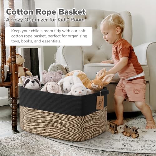 Goodpick 75L Extra Large Woven Blanket Basket - Image 2