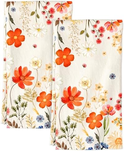 Miss Adola 150GSM Flour Sack Kitchen Towels Set of 2 by MissAdola