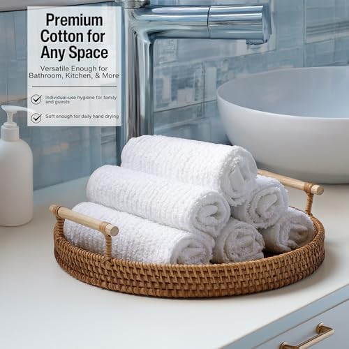 Dish Cloths, 100% Cotton Kitchen Towels, 12 Pack - Image 6