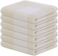 Mordimy Cotton Waffle Weave Dish Cloths, 6 Pack by Mordimy
