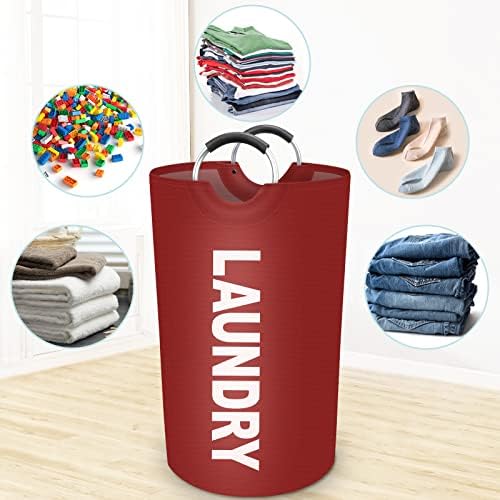 90L Large Laundry Basket, Dirty Clothes Waterproof Laundry Hamper - Image 5
