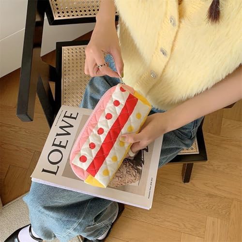 Pencil Case Office College School Storage Bag Pouch Holder Box Organizer Makeup - Image 4