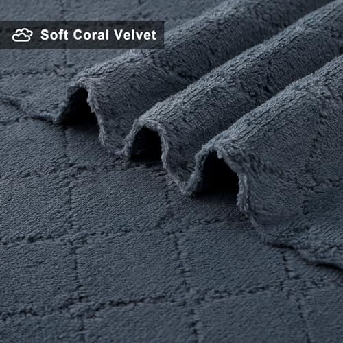 Homaxy 12 Pack Super Soft Absorbent Dish Towels, Dark Grey - Image 2