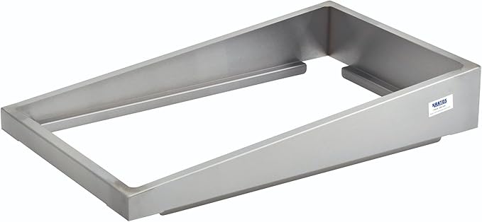 Kratos Commercial Electric Countertop Food Warmer Angled Display Adaptor, Stainless Steel Adaptor Elevates Food Pan for Optimal Serving (28W-529)