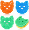 FillTouch Cat 3 Pcs Scrub Sponge by FillTouch