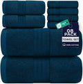 DAN RIVER 8 Piece Luxury Bath Towels by DanRiver