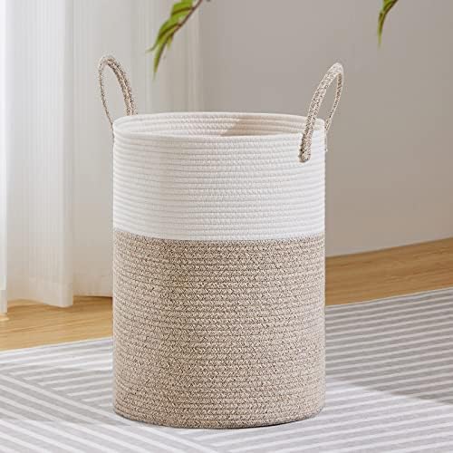 VIPOSCO 58L Tall Woven Laundry Basket Hamper by VIPOSCO