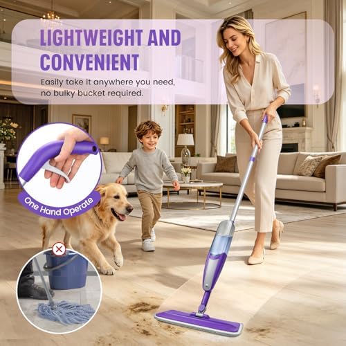 Spray Mop for Hardwood Floors Cleaning - Image 2