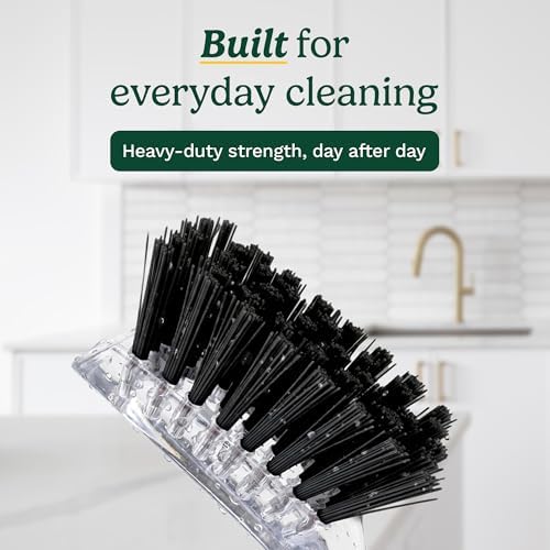 Cuisinart Dish Brush with Handle, 2 Pack, Firm Bristles - Image 2