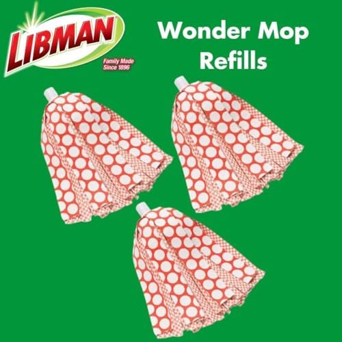 Libman Wonder Mop Head Refills, Microfiber Mop Heads, 3 Pack - Image 6
