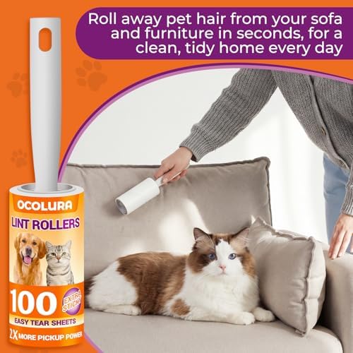 1200 Sheets Extra Sticky Lint Rollers - Image 7