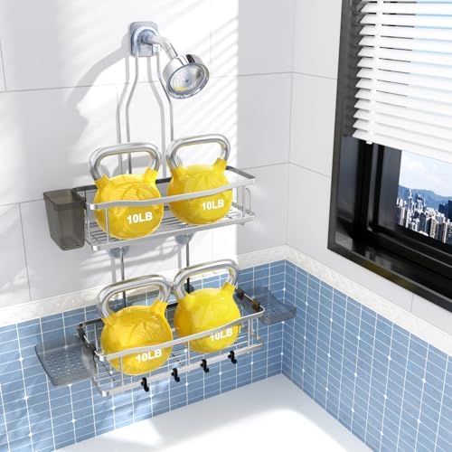 Hanging Shower Caddy Over Shower Head - Image 4