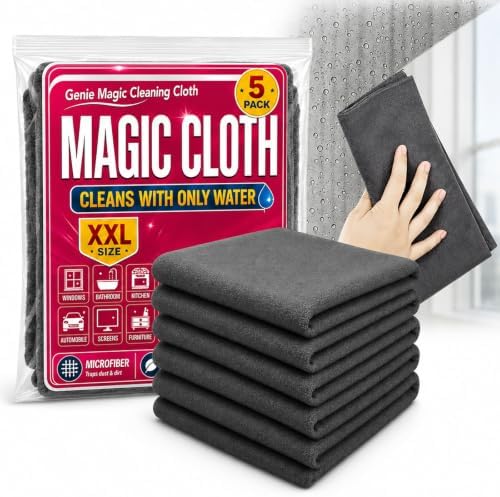 15 Pack Thickened Genie Magic Cleaning Cloth, XXL Microfiber Magic Cloth by Unknown