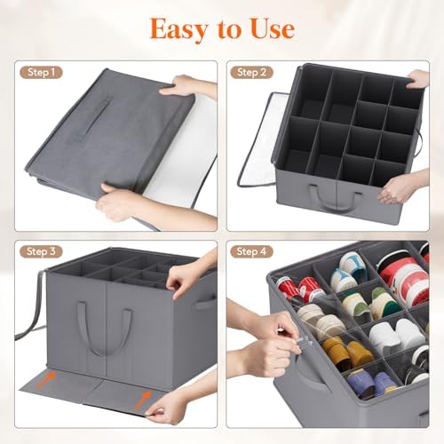 Lifewit Shoe Storage Organizer for Closet, Holder Box, 1 Pack - Image 6