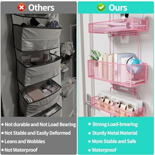 HapiRm Over Door Organizer Storage - Image 5