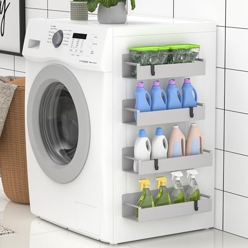 HuggieGems 4 Pack Magnetic Spice Rack Organizer - Image 6