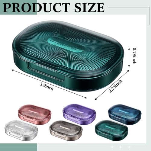 Kigley 6 Pcs Travel Swab Container - Image 2