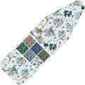 Ironing Board Cover and Pad Standard Size 15 x 54, 3 Pairs of Hook and Loop by LCLW