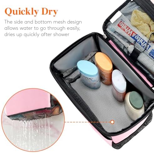 Lifewit Mesh Shower Caddy Bag Portable - Image 5