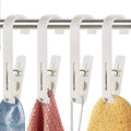 Laundry Hooks with Clips Hanger Closet Organizer Clamps Socks Boot Bras Towels by XoYoZo