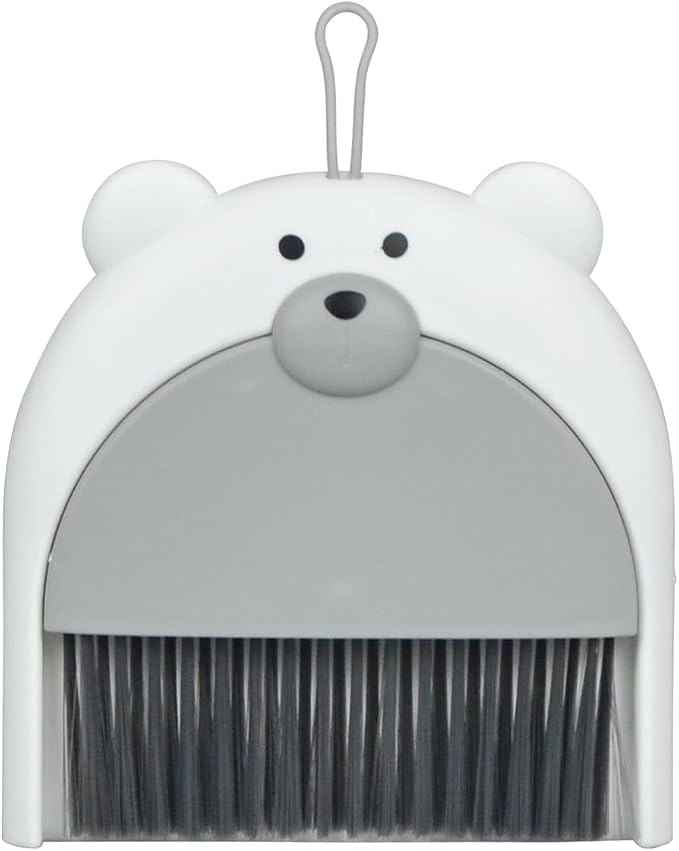 Mini Broom and Dustpan Set 6.2x6.3 Inches Compact Hand Broom by Unknown