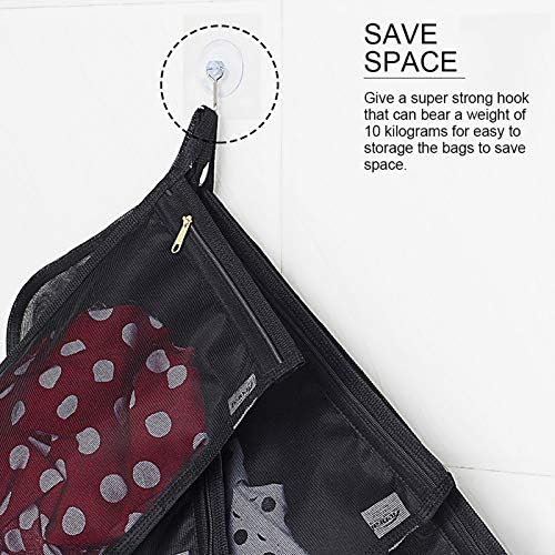 TENRAI Delicates Laundry Bags, Bra Fine Mesh Wash Bag - Image 4