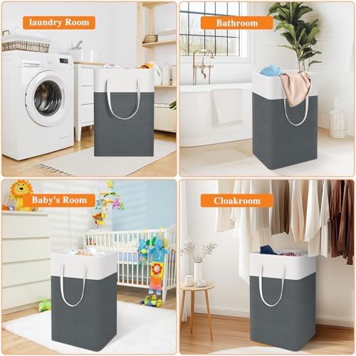 TasticTotes Laundry Basket 3 Pack, Laundry Hamper - Image 5