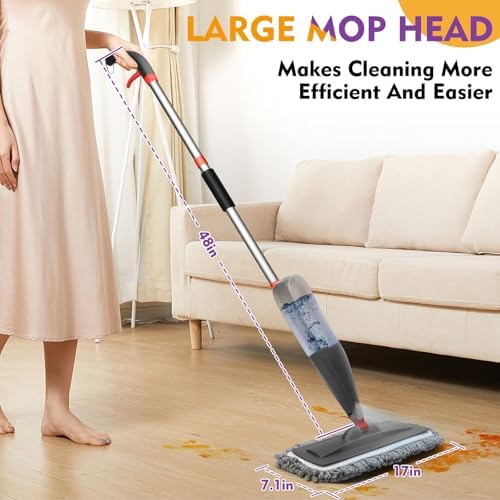 Spray Mop for Hardwood Tile Floor Cleaning - Image 3