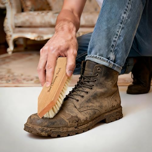 Heavy Duty Boot Cleaning Brush, Shoe Cleaning Scrubber Effectively Cleans Mud - Image 7