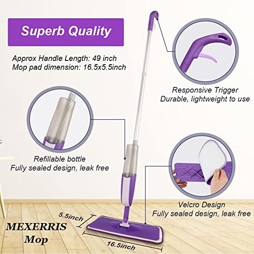 Spray Mops for Floor Cleaning: Hardwood Floor Mop - Image 3