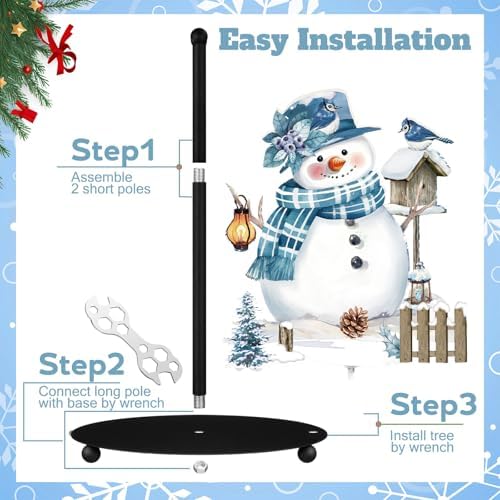 MorningRo Winter Paper Towel Holder Snowman Countertop Kitchen Decor and - Image 3