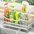 Sponge Holder for Kitchen Sink, Rustproof Sink Caddy Organizer by AURIKAR