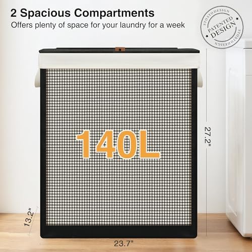 STO STO 2 Section Laundry Hamper - Image 3