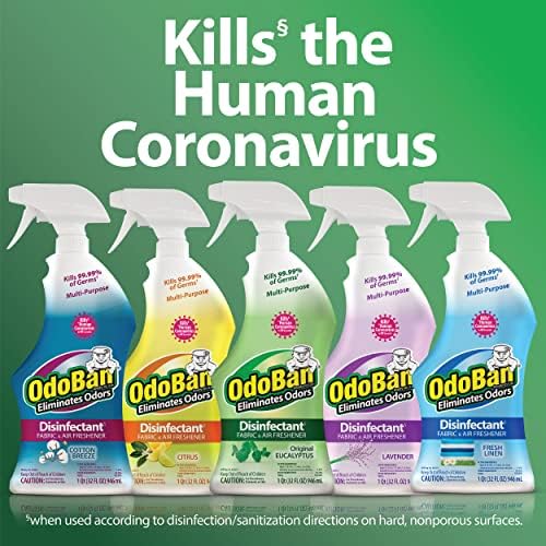 OdoBan Ready-to-Use Disinfectant and Odor Eliminator, 32 Ounces Each, Original - Image 6