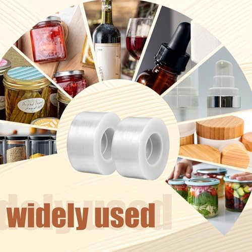 2 Pcs Mini Stretch Wrap Moving Wrapping Plastic Roll 1.18in X 1500ft Plastic - Image 7