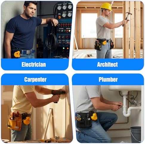 Tape Measure Holder for Belt Tool Belt Clip Holder Drill Holders Clip Quick - Image 7