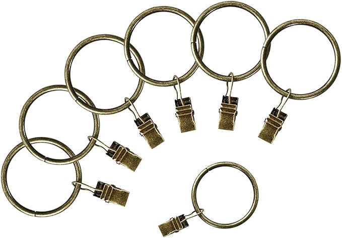 Lansian 44 Pack Curtain Rings - Image 4